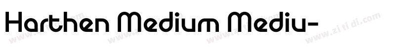 Harthen Medium Mediu字体转换